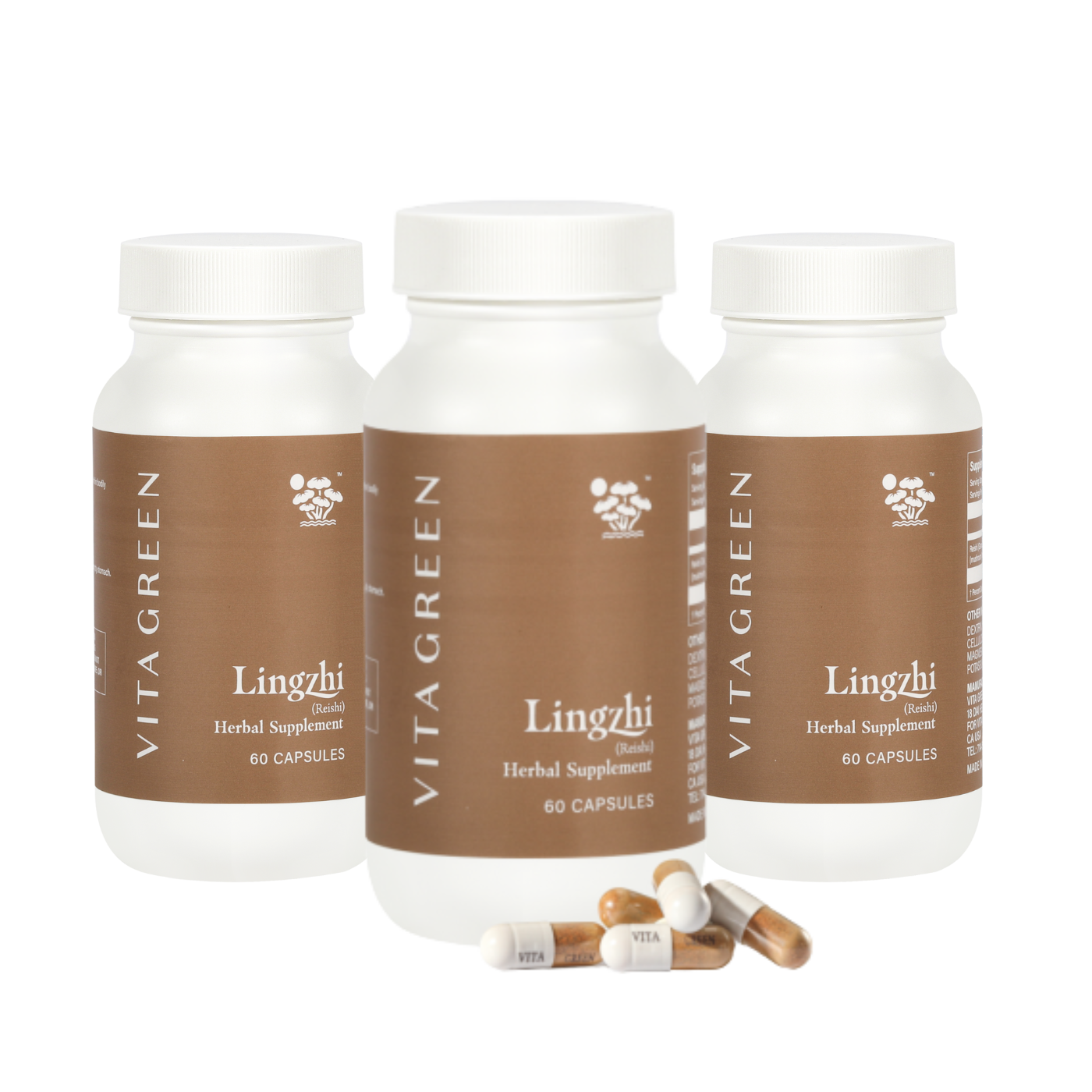 Vita Reishi (Lingzhi) - 3 Month Supply