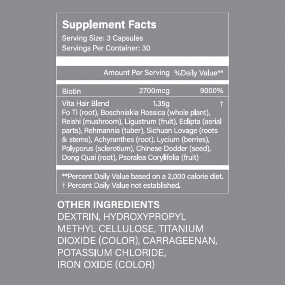 Vita Hair - 3 Month Supply