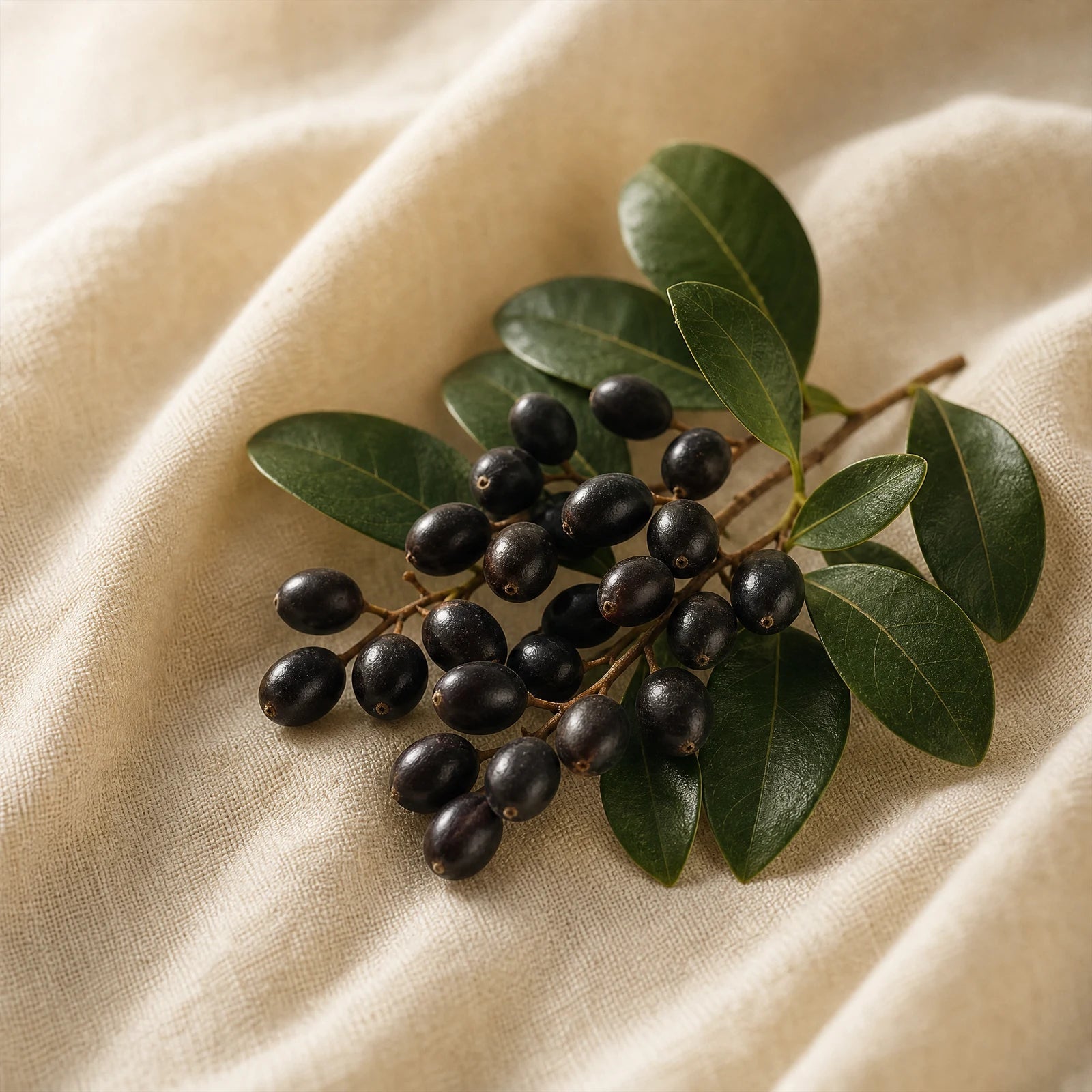 Ligustrum botanical illustration
